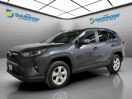 Magnetic Gray Metallic 2021 Toyota RAV4 Hybrid XLE