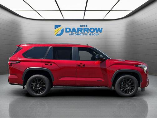 Red 2024 Toyota Sequoia Limited