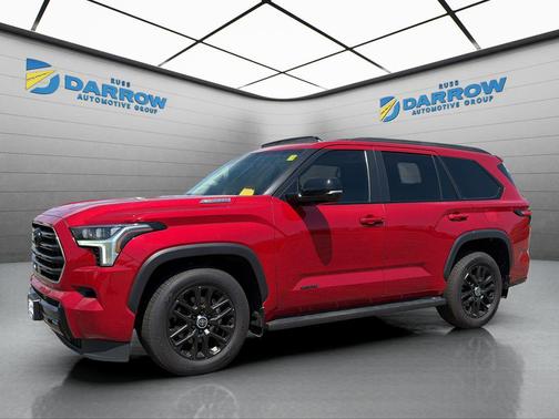 Red 2024 Toyota Sequoia Limited