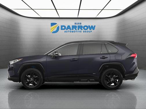 Magnetic Gray Metallic 2021 Toyota RAV4 Hybrid XLE