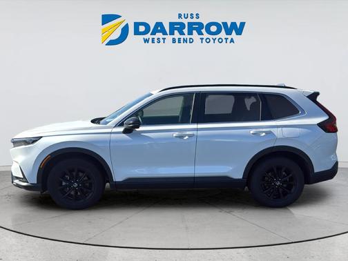 White 2025 Honda CR-V Hybrid Sport AWD