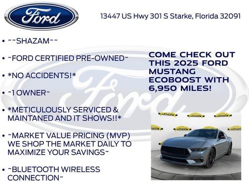 2025 Ford Mustang EcoBoost