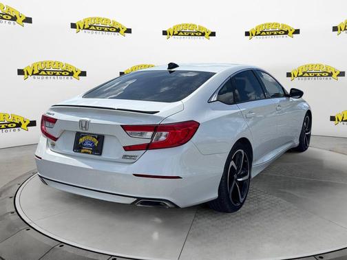 Platinum White 2021 Honda Accord Sport SE