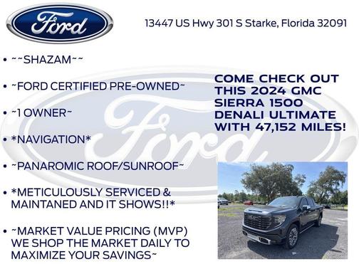Titanium Rush Metallic 2024 GMC Sierra 1500 Denali Ultimate