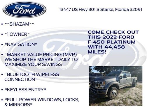 2022 Ford F-450 Platinum