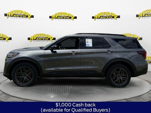 Carbonized Gray Metallic 2026 Ford Explorer ST-Line