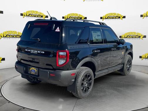 Shadow Black 2025 Ford Bronco Sport Badlands
