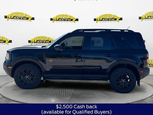 Shadow Black 2025 Ford Bronco Sport Badlands