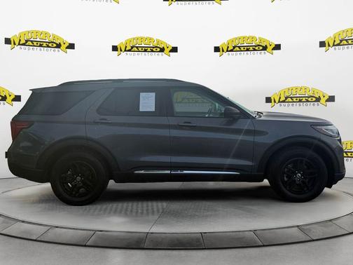 Gray Metallic 2025 Ford Explorer Active
