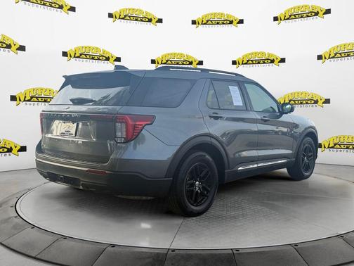 Gray Metallic 2025 Ford Explorer Active