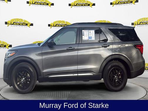 Gray Metallic 2025 Ford Explorer Active