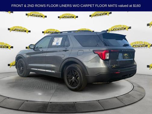 Gray Metallic 2025 Ford Explorer Active