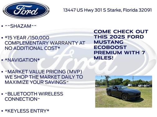 2025 Ford Mustang EcoBoost Premium
