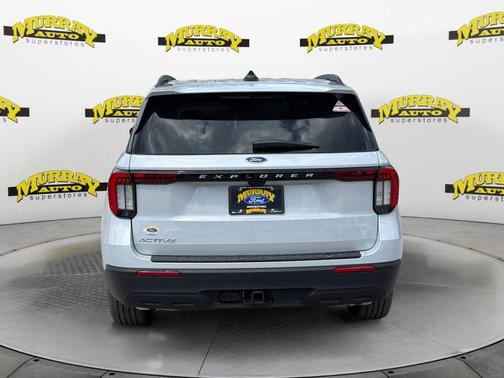 Space White Metallic 2026 Ford Explorer Active