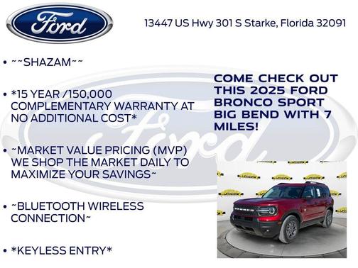 2025 Ford Bronco Sport Big Bend