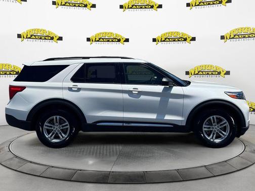 White Metallic 2023 Ford Explorer XLT