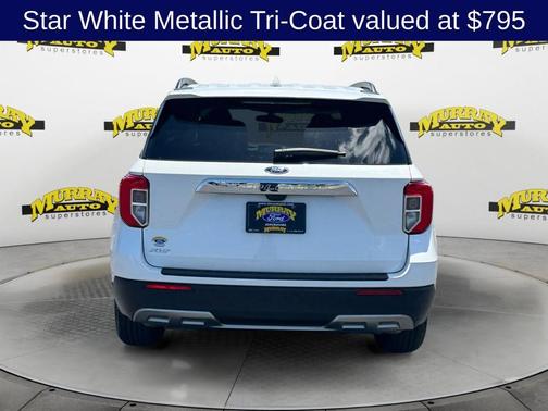 White Metallic 2023 Ford Explorer XLT