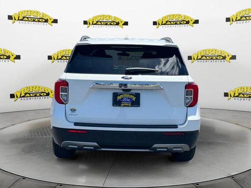 White Metallic 2023 Ford Explorer XLT
