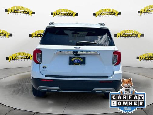 White Metallic 2023 Ford Explorer XLT