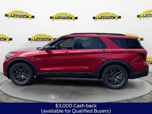 Rapid Red Metallic Tinted Clearcoat 2026 Ford Explorer ST