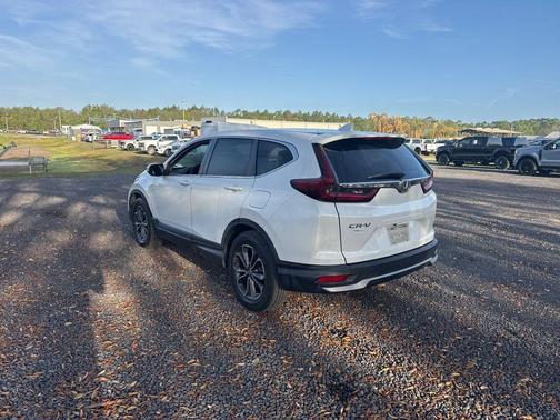 Platinum White 2021 Honda CR-V EX