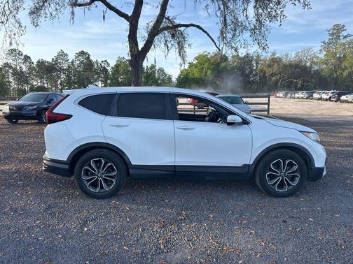 Platinum White 2021 Honda CR-V EX