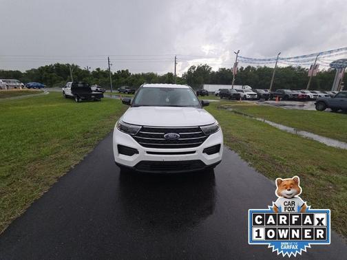 Oxford White 2021 Ford Explorer XLT