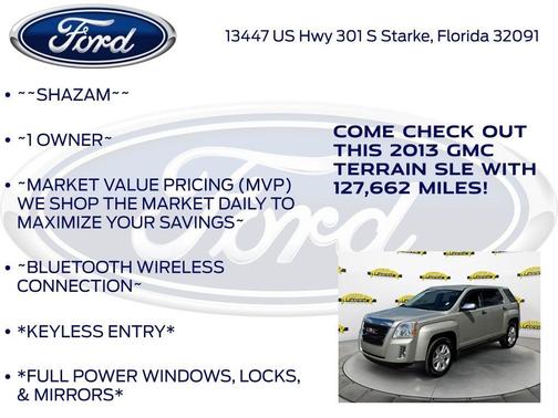 Champagne Silver 2013 GMC Terrain SLE-1