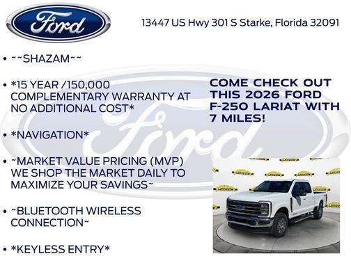 2026 Ford F-250 Lariat