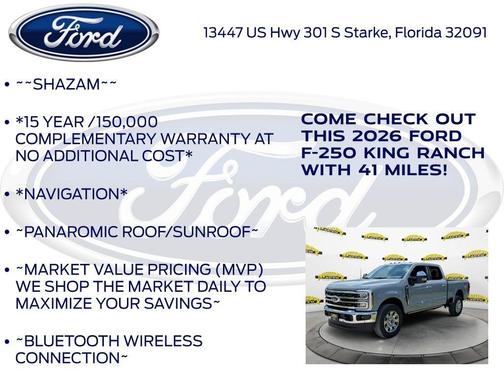 2026 Ford F-250 King Ranch