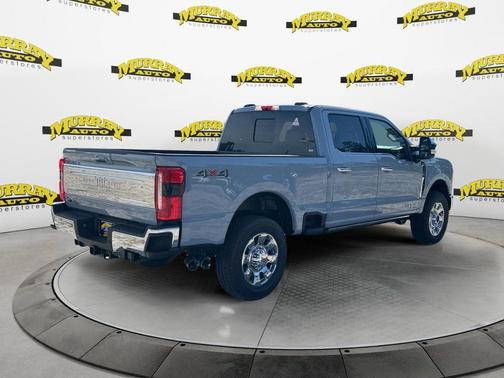 Glacier Gray Metallic 2026 Ford F-350 King Ranch