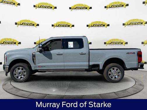 Glacier Gray Metallic 2026 Ford F-350 King Ranch