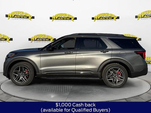 Carbonized Gray Metallic 2026 Ford Explorer ST