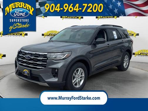 Carbonized Gray Metallic 2026 Ford Explorer Active