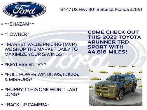 2022 Toyota 4Runner TRD Sport