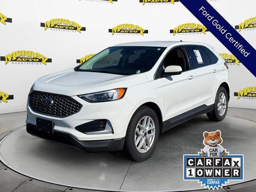 Oxford White 2024 Ford Edge SEL