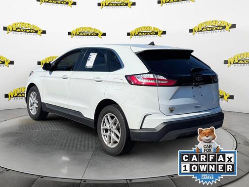 Oxford White 2024 Ford Edge SEL