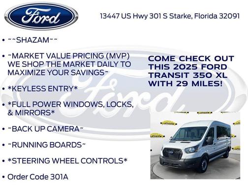 2025 Ford Transit-350 XL