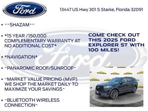 2025 Ford Explorer ST