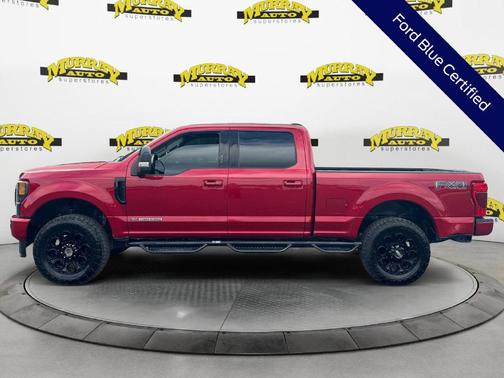 Red Metallic 2021 Ford F-350 Lariat Super Duty