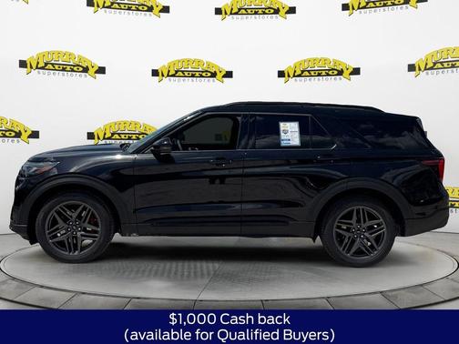 Agate Black Metallic 2026 Ford Explorer ST