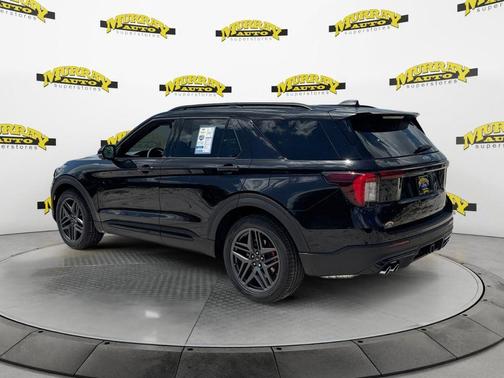 Agate Black Metallic 2026 Ford Explorer ST