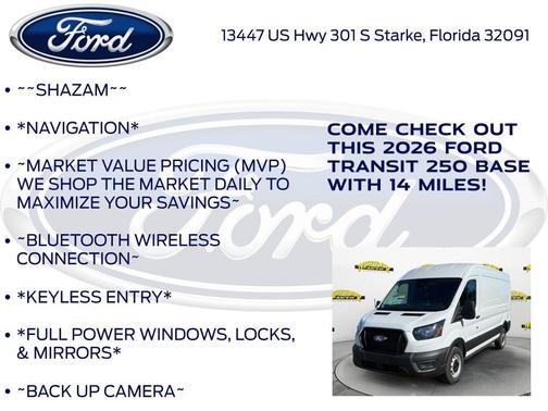 2026 Ford Transit-250 Base