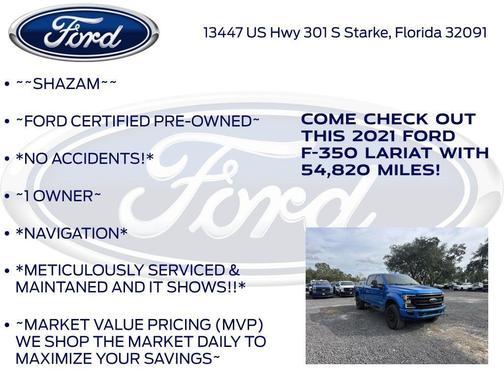 2021 Ford F-350 Lariat Super Duty