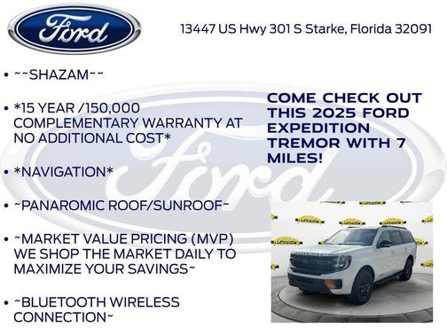 2025 Ford Expedition Tremor