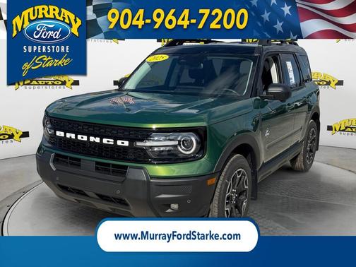 Eruption Green Metallic 2025 Ford Bronco Sport Outer Banks SUV