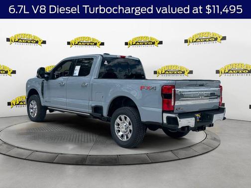 Glacier Gray Metallic 2026 Ford F-250 King Ranch