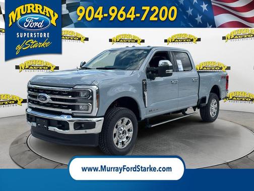 Glacier Gray Metallic 2026 Ford F-250 King Ranch