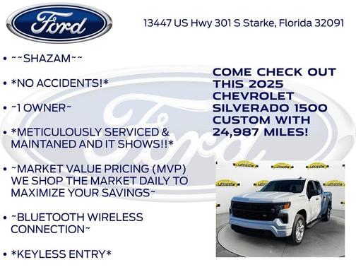 2025 Chevrolet Silverado 1500 Custom