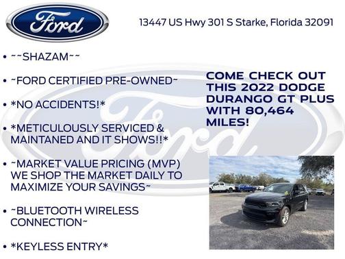 2022 Dodge Durango GT